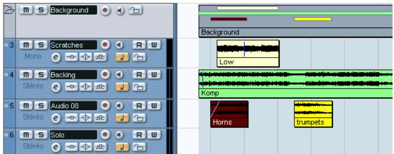 STEINBERG CUBASE SX - Travailler avec des conteneurs répertoire - 1