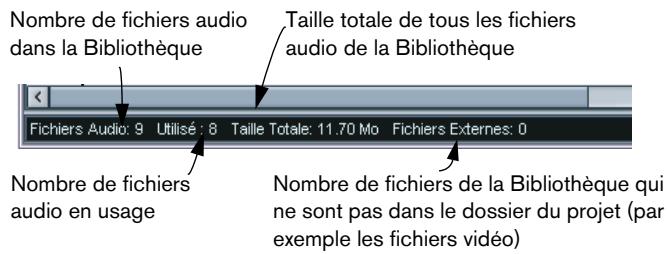 STEINBERG CUBASE SX - La ligne d'infos - 1