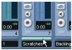 STEINBERG CUBASE SX - Copier des réglages entre deux voies audio - 1