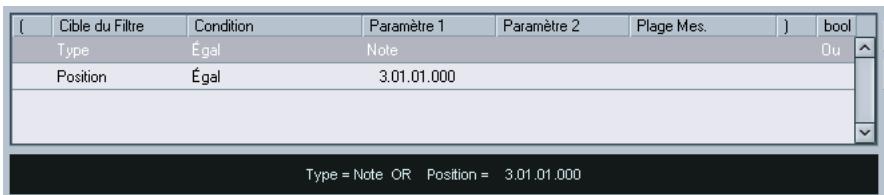 STEINBERG CUBASE SX - La colonne booléenne - 2