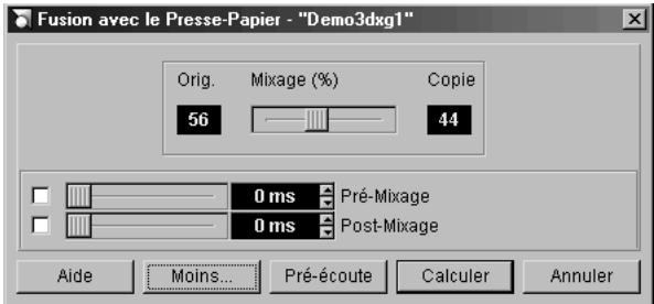 STEINBERG NUENDO - Fusion avec le presse-papiers - 1