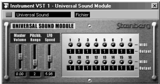 STEINBERG NUENDO - Universal sound module (USM) - 1