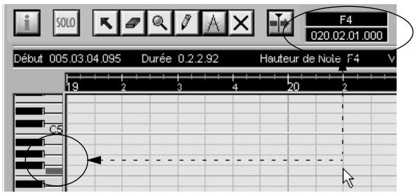 STEINBERG NUENDO - Dessiner des notes - 1