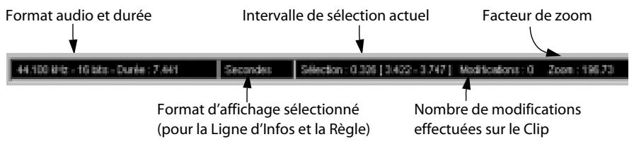 STEINBERG NUENDO - La ligne d'infos - 1
