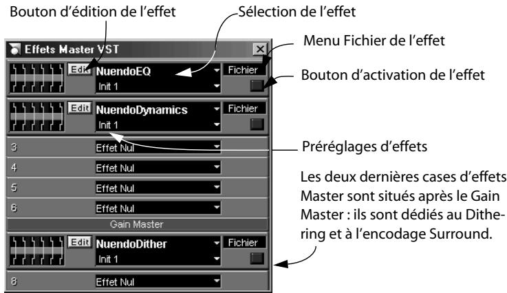 STEINBERG NUENDO - VST effets send - 1