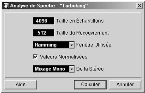 STEINBERG NUENDO - Sélectionnez "analyse de spectre" depuis le menu audio. - 1