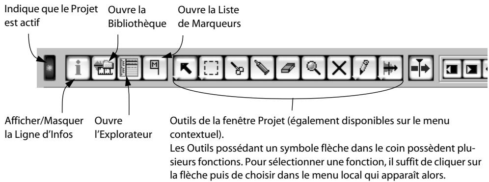 STEINBERG NUENDO - La Barre D'Outils - 1