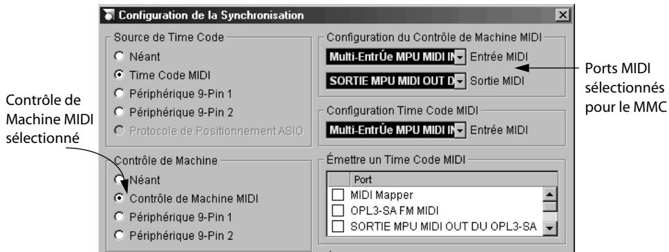STEINBERG NUENDO - Contrôle de machine - 1