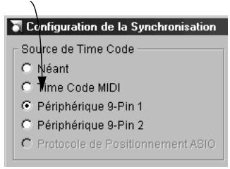 STEINBERG NUENDO - Configuration de nuendo pour une synchronisation à un timecode externe - 1