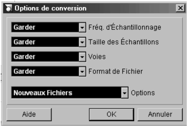 STEINBERG NUENDO - Convertir les fichiers - 1
