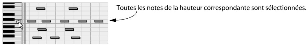 STEINBERG NUENDO - Utilisez le sous-menu sélectionner du menu édition. - 1
