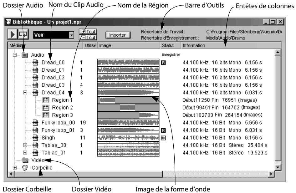 STEINBERG NUENDO - Le dossier corbeille - 1