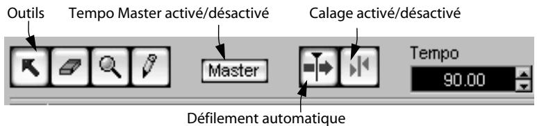 STEINBERG NUENDO - La Barre D'Outils - 1