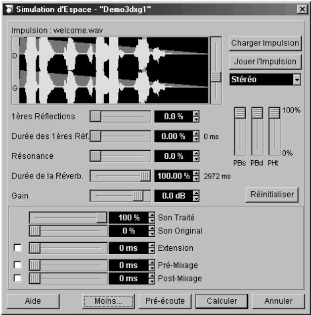 STEINBERG NUENDO - Simulation d'espace - 1