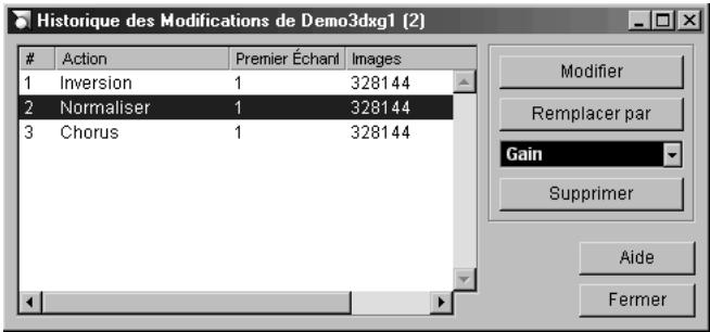 STEINBERG NUENDO - Historique des modifications - 1