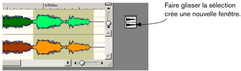 STEINBERG WAVELAB LITE 2 - Transformer des sélections en nouveaux documents - 1