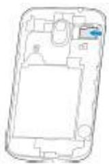 ZTE BLADE III - Installer la Carte SIM, la Carte microSD, et la Batterie - 3