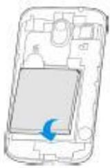 ZTE BLADE III - Installer la Carte SIM, la Carte microSD, et la Batterie - 4