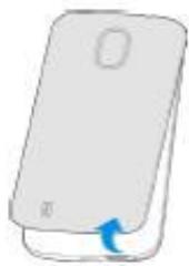 ZTE BLADE III - Installer la Carte SIM, la Carte microSD, et la Batterie - 1