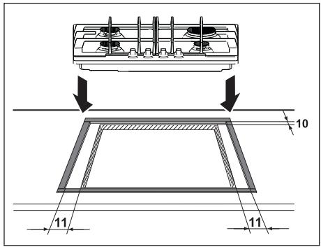 PROGRESS PAG6430E-B - Côtés d'encastrement - 4