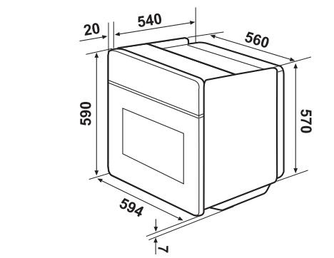 PROGRESS PBN1110X - Fixation de l'appareil au meuble - 1
