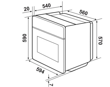 PROGRESS PBN1110X - Bevestiging in het meubel - 1