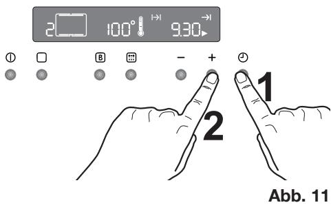 PROGRESS PBP5320X - Zum Löschen des Programms genugt es, die eingestellte Gardauer zu loschen. - 2