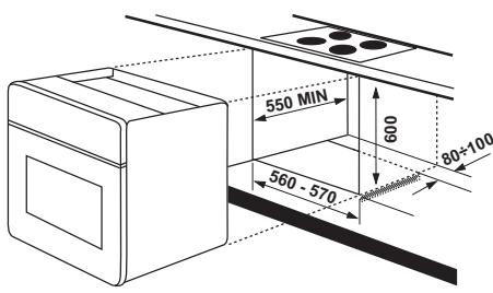 PROGRESS PHN1310S - Fixation de l'appareil au meuble - 2