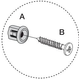 PROGRESS PHN1310S - Fixation de l'appareil au meuble - 4