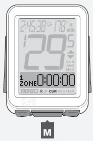 BONTRAGER NODE 1 - Réglage des zones de rythme cardiaque - 1