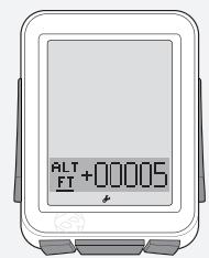 BONTRAGER NODE 1 - Réglage de l'altitude actuelle - 7