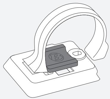 BONTRAGER NODE 1 - Fixation du compteur au guidon - 2