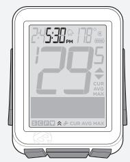 BONTRAGER NODE 1 - Visualisation de l'horloge et du temps de trajet - 1