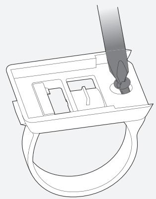 BONTRAGER NODE 1 - Fixation du compteur au guidon - 3