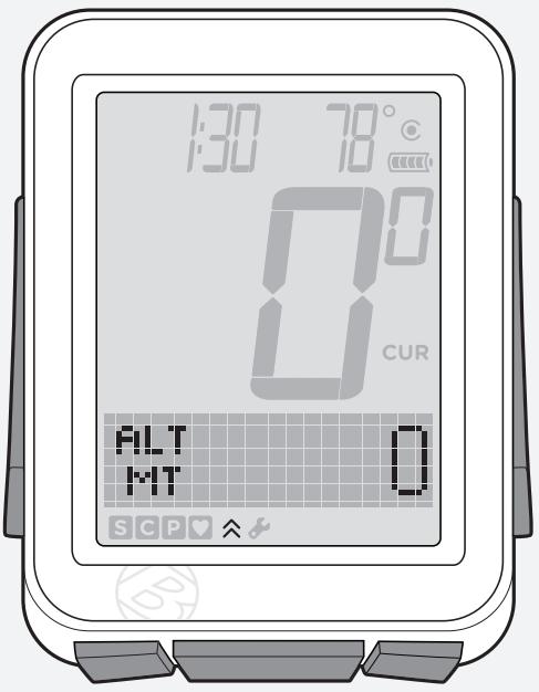 BONTRAGER NODE 1 - Caracteristiques de la fonction altitude - 1