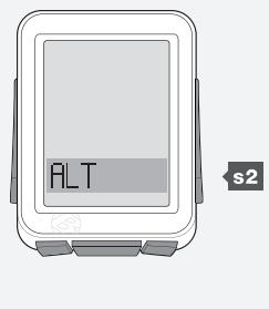 BONTRAGER NODE 1 - Réglage de l'altitude actuelle - 5