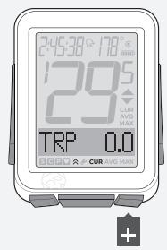 BONTRAGER NODE 1 - Visualisation du rythme cardiaque CUR AVG MAX - 1