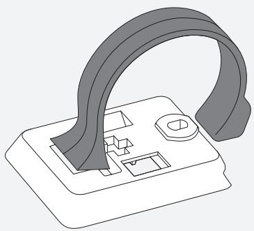 BONTRAGER NODE 1 - Fixation du compteur au guidon - 1