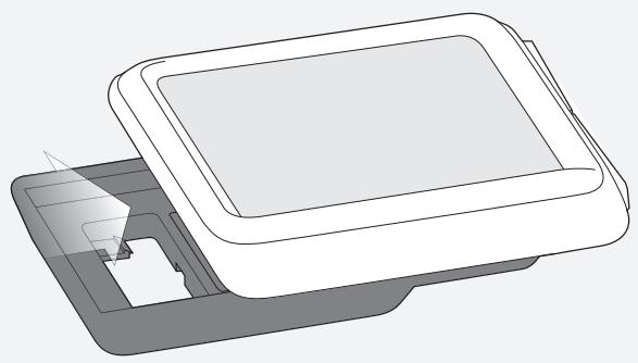 BONTRAGER TRIP 3 - Pour détacher le compteur de son support de fixation - 1