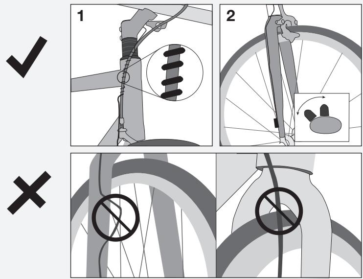 BONTRAGER TRIP 3 - Fixer le cable - 1
