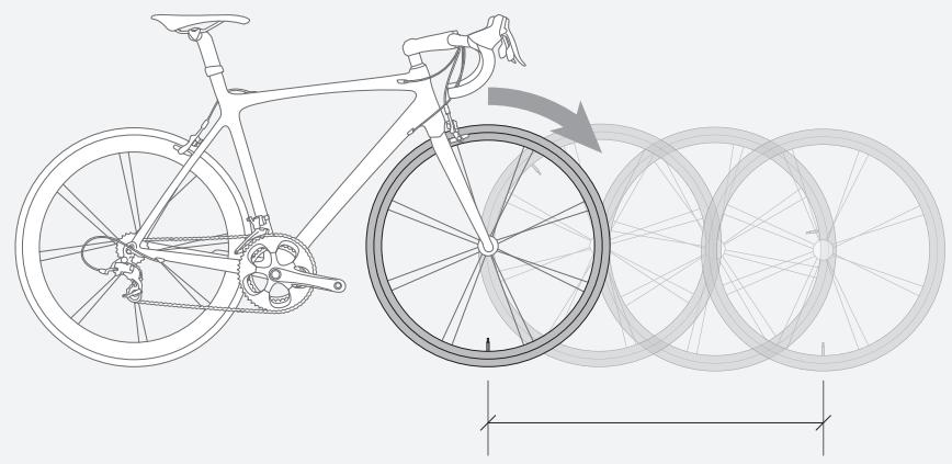 BONTRAGER TRIP 3 - Pour configurer uneaille de roue personalisée - 2