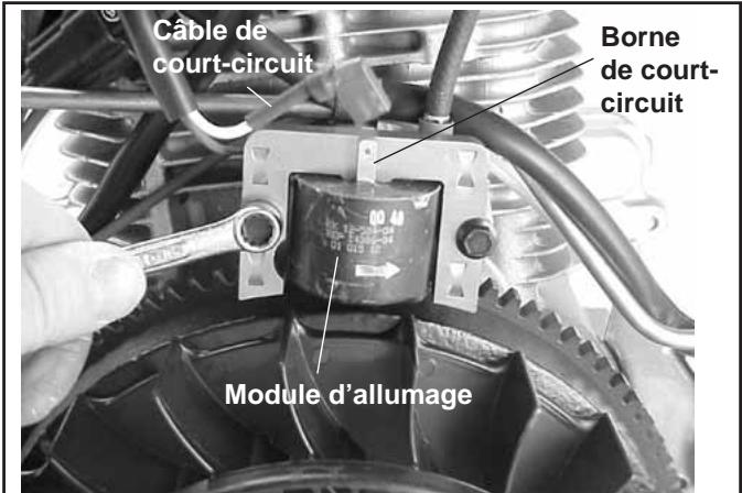 Câble de court-circuit Borne de court-circuit Module d'allumage