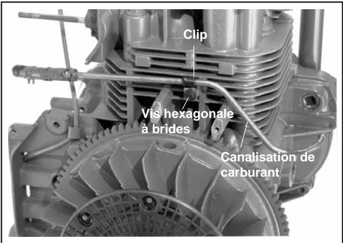Clip Vis hexagonale à brides Canalisation de carburant