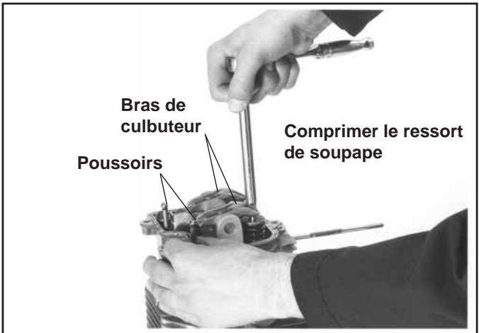 Bras de culbuteur Poussoirs Comprimer le ressort de soupape