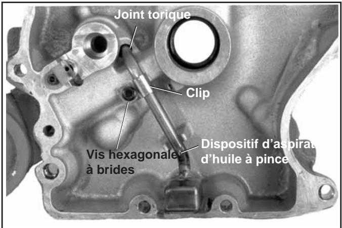 Joint torque Clip Vis hexagonale à brides Dispositif d'aspirat d'huile à pince
