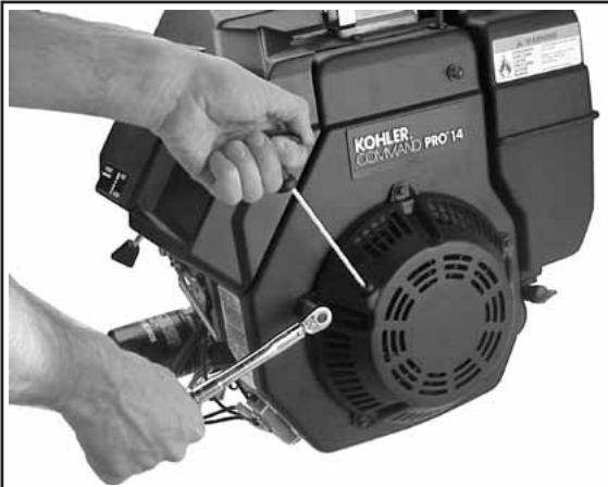 KOHLER CH11 - Installer le démarreur rétractable - 1