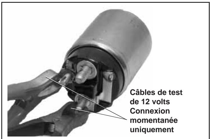 Câbles de test de 12 volts Connexion momentanée uniquement