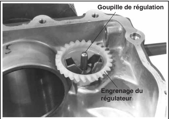 Goupille de régulation Engrenage du régulateur