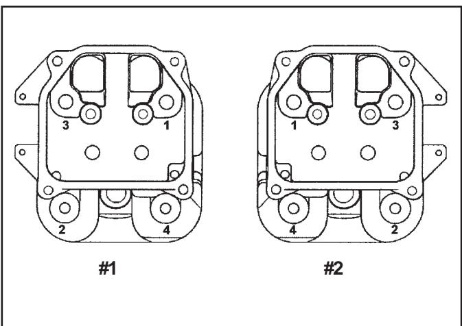 KOHLER CV493 - Culasses attachées par des vis hexagonales à brides : - 2