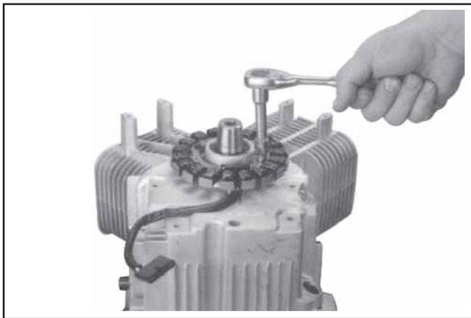 KOHLER CV493 - Dépose des plaques de support et du stator - 2